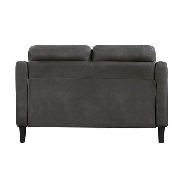 Mallory Loveseat in Gray - 9489GRY-2 - FAMSA Furniture (TX)
