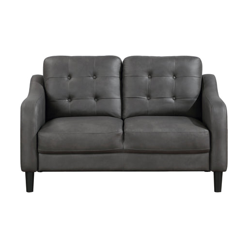 Mallory Loveseat in Gray - 9489GRY-2 - FAMSA Furniture (TX)