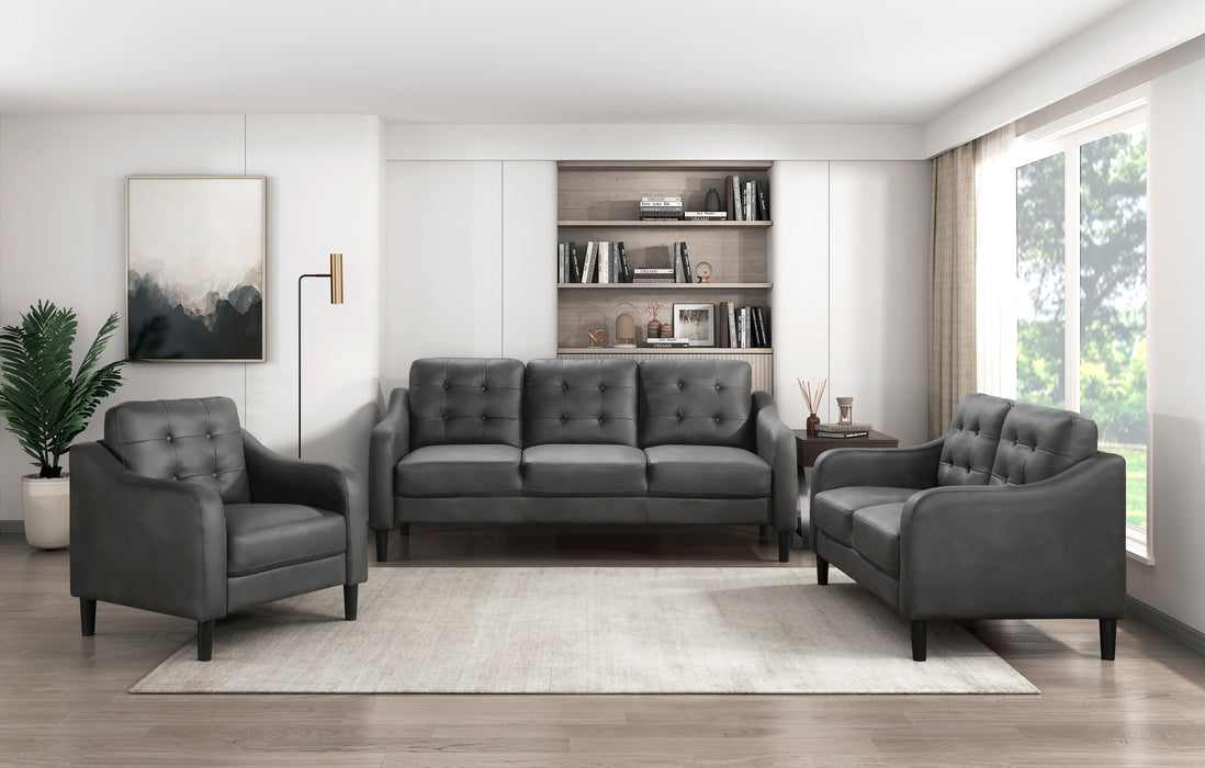 Mallory Sofa in Gray - 9489GRY-3 - FAMSA Furniture (TX)