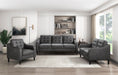 Mallory Sofa in Gray - 9489GRY-3 - FAMSA Furniture (TX)