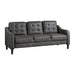 Mallory 2pc Set: Sofa, Love in Gray - 9489GRY*2 - FAMSA Furniture (TX)