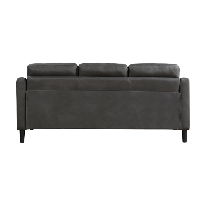 Mallory 2pc Set: Sofa, Love in Gray - 9489GRY*2 - FAMSA Furniture (TX)