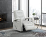 Camden Swivel Glider Reclining Chair in Gray - 9500SM-1 - FAMSA Furniture (TX)