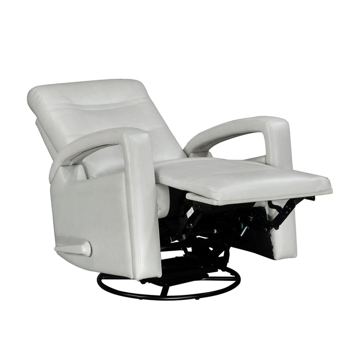 Camden Swivel Glider Reclining Chair in Gray - 9500SM-1 - FAMSA Furniture (TX)