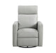 Olathe Swivel Glider Reclining Chair in Gray - 9504SM-1 - FAMSA Furniture (TX)