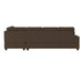 Maston 2-Piece Reversible Sectional with Drop-Down Cup Holders in Brown - 9507CHC*SC - FAMSA Furniture (TX)
