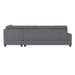 Maston 2-Piece Reversible Sectional with Drop-Down Cup Holders in Gray - 9507DGY*SC - FAMSA Furniture (TX)