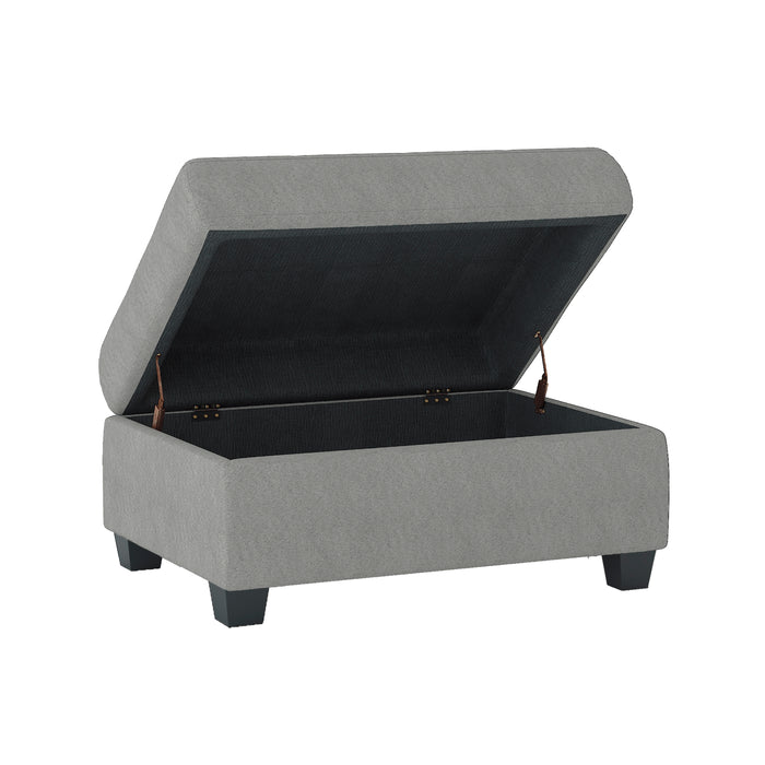 Maston Storage Ottoman in Gray - 9507GRY-4 - FAMSA Furniture (TX)