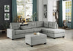 Maston Storage Ottoman in Gray - 9507GRY-4 - FAMSA Furniture (TX)