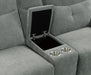 Tesoro 6-Piece Modular Power Reclining Sectional with Power Headrests and USB Ports in Gray - 9509DG*6LRRRPWH - FAMSA Furniture (TX)
