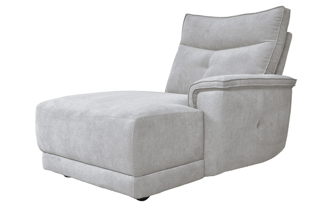 Tesoro 6-Piece Modular Power Reclining Sectional with Power Headrests, Right Chaise and USB Port in Gray - 9509MGY*6LRPWH5R - FAMSA Furniture (TX)