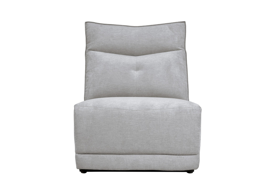Tesoro 6-Piece Modular Reclining Sectional in Gray - 9509MGY*6LRRR - FAMSA Furniture (TX)