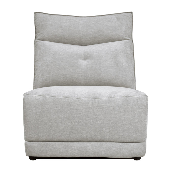 Tesoro 6-Piece Modular Power Reclining Sectional with Power Headrests and USB Ports in Gray - 9509MGY*6LRRRPWH - FAMSA Furniture (TX)