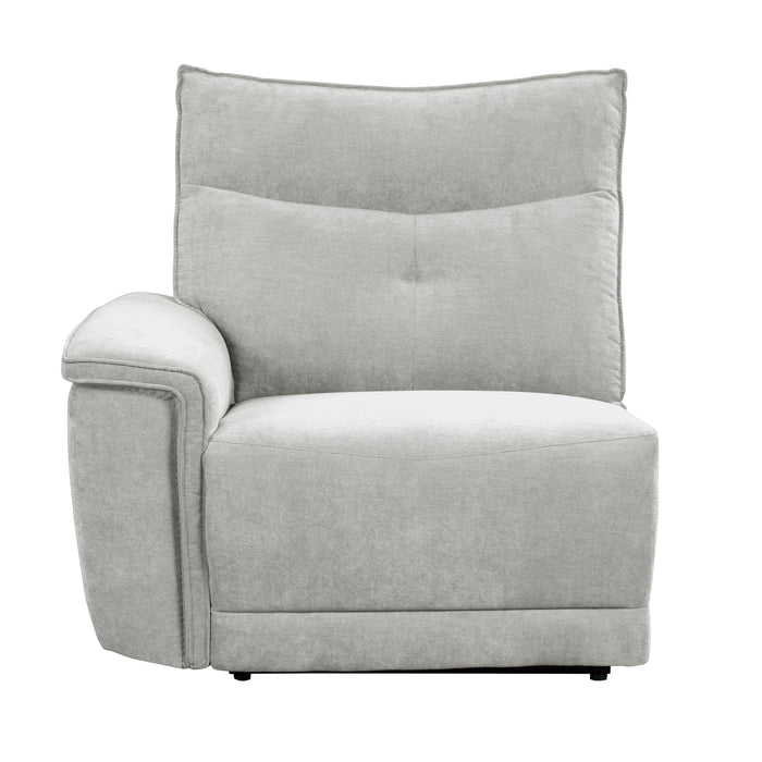 Tesoro 6-Piece Modular Reclining Sectional with Right Chaise in Gray - 9509MGY*6LR5R - FAMSA Furniture (TX)
