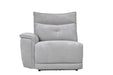 Tesoro 6-Piece Modular Power Reclining Sectional with Power Headrests, Right Chaise and USB Port in Gray - 9509MGY*6LRPWH5R - FAMSA Furniture (TX)