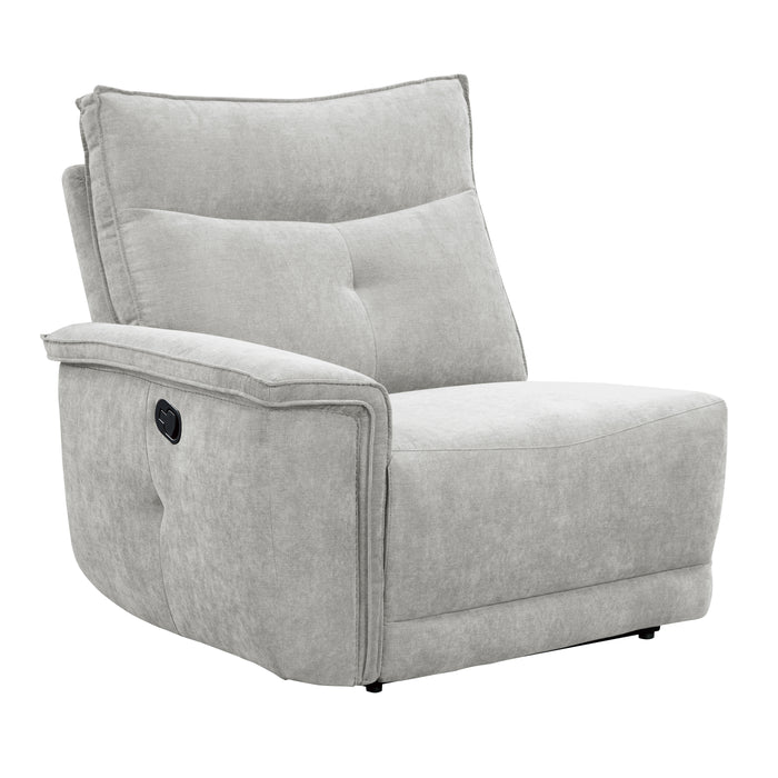 Tesoro 6-Piece Modular Reclining Sectional with Right Chaise in Gray - 9509MGY*6LR5R - FAMSA Furniture (TX)