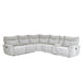 Tesoro 6-Piece Modular Reclining Sectional in Gray - 9509MGY*6LRRR - FAMSA Furniture (TX)
