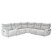 Tesoro 6-Piece Modular Reclining Sectional in Gray - 9509MGY*6LRRR - FAMSA Furniture (TX)