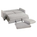 Price Convertible Studio Sofa with Pull-out Bed in Gray - 9525RF-3CL - FAMSA Furniture (TX)