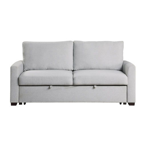 Price Convertible Studio Sofa with Pull-out Bed in Gray - 9525RF-3CL - FAMSA Furniture (TX)