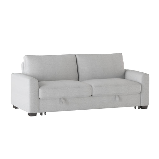 Price Convertible Studio Sofa with Pull-out Bed in Gray - 9525RF-3CL - FAMSA Furniture (TX)