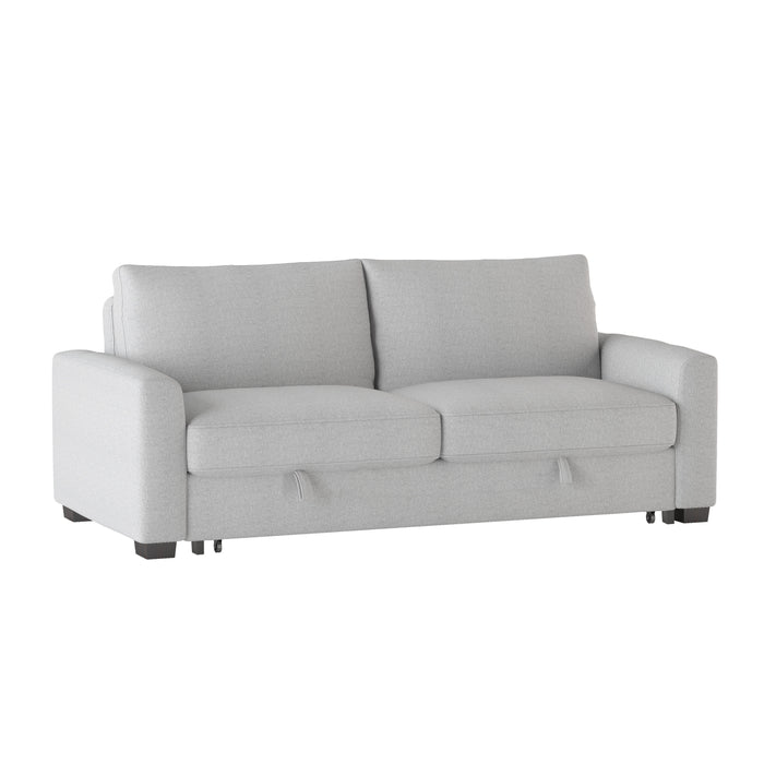 Price Convertible Studio Sofa with Pull-out Bed in Gray - 9525RF-3CL - FAMSA Furniture (TX)