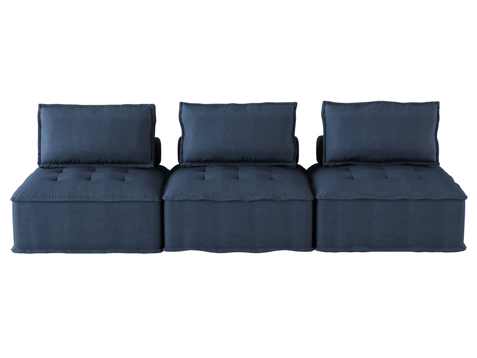 Ulrich Sofa in Blue - 9545BU-3* - FAMSA Furniture (TX)