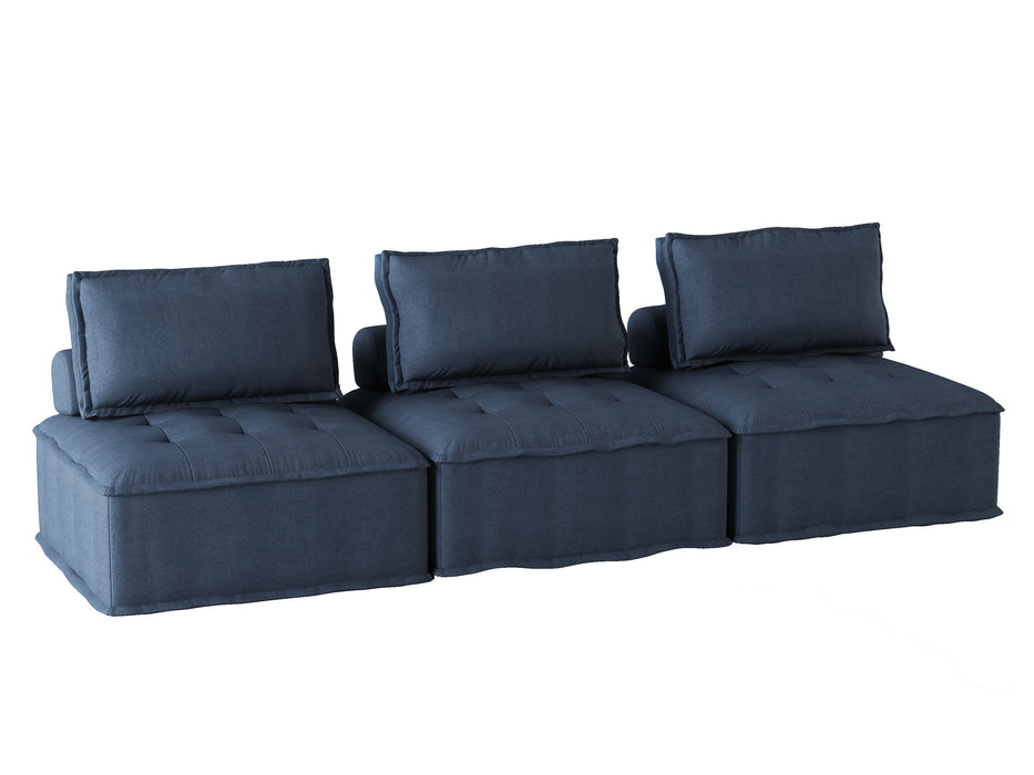 Ulrich Sofa in Blue - 9545BU-3* - FAMSA Furniture (TX)