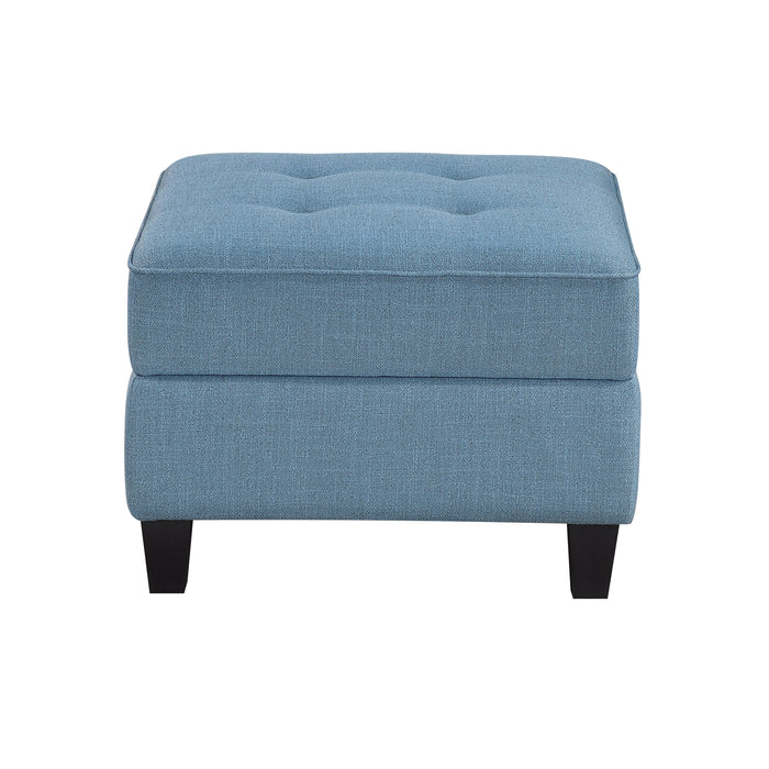 9557BUE-4 Ottoman with Storage image