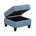 9557BUE-4 Ottoman with Storage image