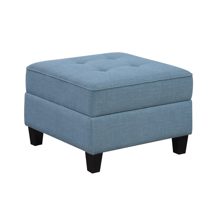 9557BUE-4 Ottoman with Storage image