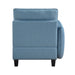 9557BUE-C1A Reversible Chair with One Arm and Storage image