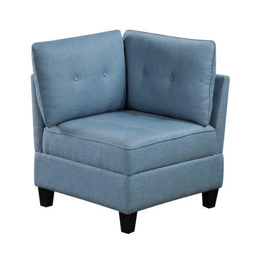 9557BUE-CR Corner Seat with Storage image