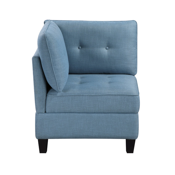 9557BUE-CR Corner Seat with Storage image