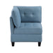 9557BUE-CR Corner Seat with Storage image