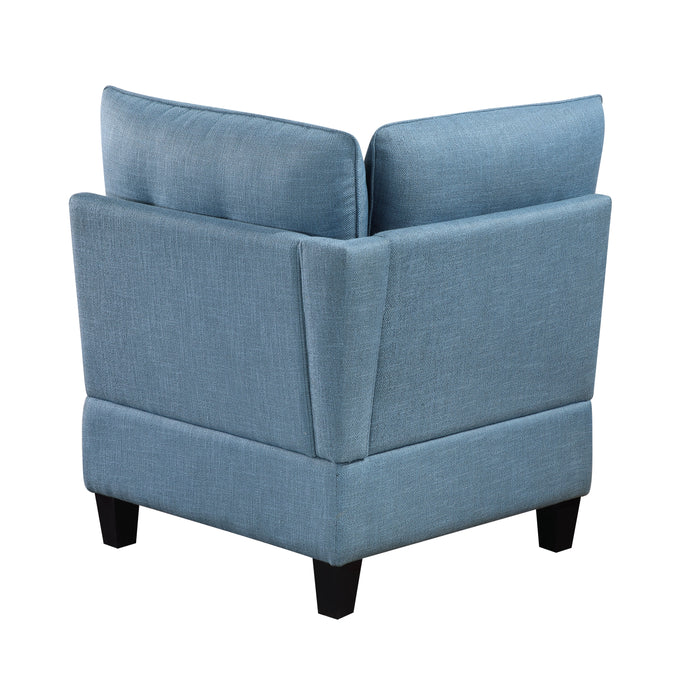 9557BUE-CR Corner Seat with Storage image