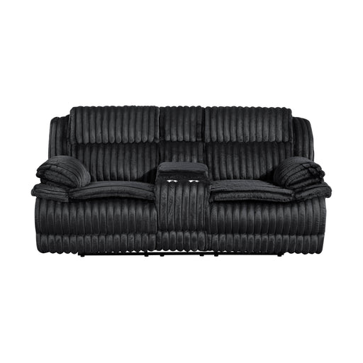 9577BK-2 Double Reclining Love Seat With Center Console image