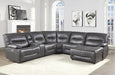 Dyersburg (5/6)Power Armless Reclining Chair in Gray - 9579GRY-ARPW - FAMSA Furniture (TX)