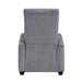 Parsons Push Back Reclining Chair in Gray - 9588DGY-1PB - FAMSA Furniture (TX)