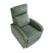 Parsons Push Back Reclining Chair in Green - 9588GRN-1PB - FAMSA Furniture (TX)