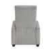 Parsons Push Back Reclining Chair in Gray - 9588GRY-1PB - FAMSA Furniture (TX)