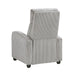 Parsons Push Back Reclining Chair in Gray - 9588GRY-1PB - FAMSA Furniture (TX)