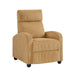 Parsons Push Back Reclining Chair in Yellow - 9588YLW-1PB - FAMSA Furniture (TX)
