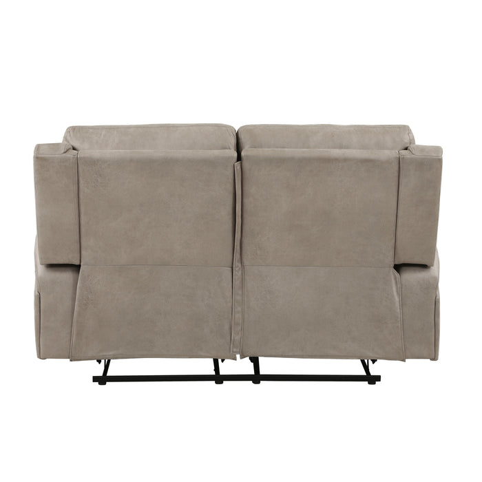 Pagosa Double Reclining Loveseat in Brown - 9601BR-2 - FAMSA Furniture (TX)