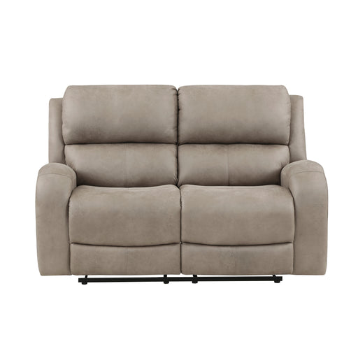 Pagosa Double Reclining Loveseat in Brown - 9601BR-2 - FAMSA Furniture (TX)
