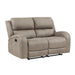 Pagosa Double Reclining Loveseat in Brown - 9601BR-2 - FAMSA Furniture (TX)