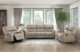 Pagosa Double Reclining Loveseat in Brown - 9601BR-2 - FAMSA Furniture (TX)