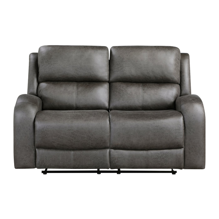 9601GY-2 Double Reclining Love Seat image