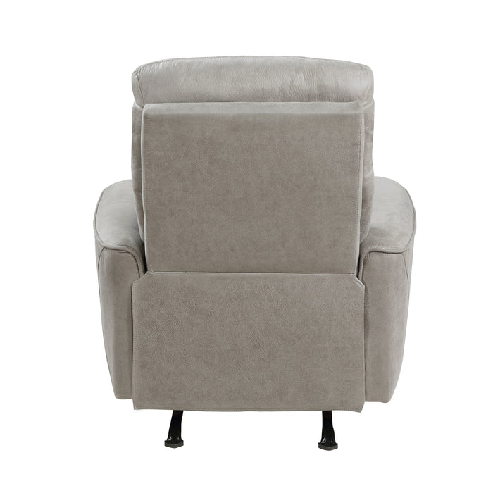 Ouray Rocker Reclining Chair in Gray - 9602GY-1 - FAMSA Furniture (TX)