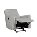 Lyndon Glider Reclining Chair in Gray - 9610GY-1 - FAMSA Furniture (TX)